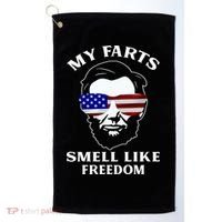 My Farts Smell Like Freedom Abraham Lincoln Golf Towel thumb 0