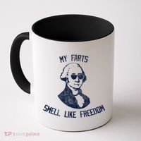 My Farts Smell Like Freedom USA Coffee Mug thumb 0