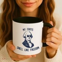 My Farts Smell Like Freedom USA Coffee Mug thumb 3