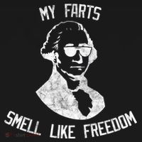 My Farts Smell Like Freedom USA Ornament thumb 1