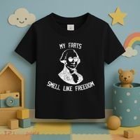 My Farts Smell Like Freedom USA Toddler T-Shirt thumb 3