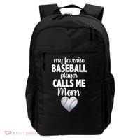 My Favorite Baseball Player Calls Me Mom Backpack thumb 0