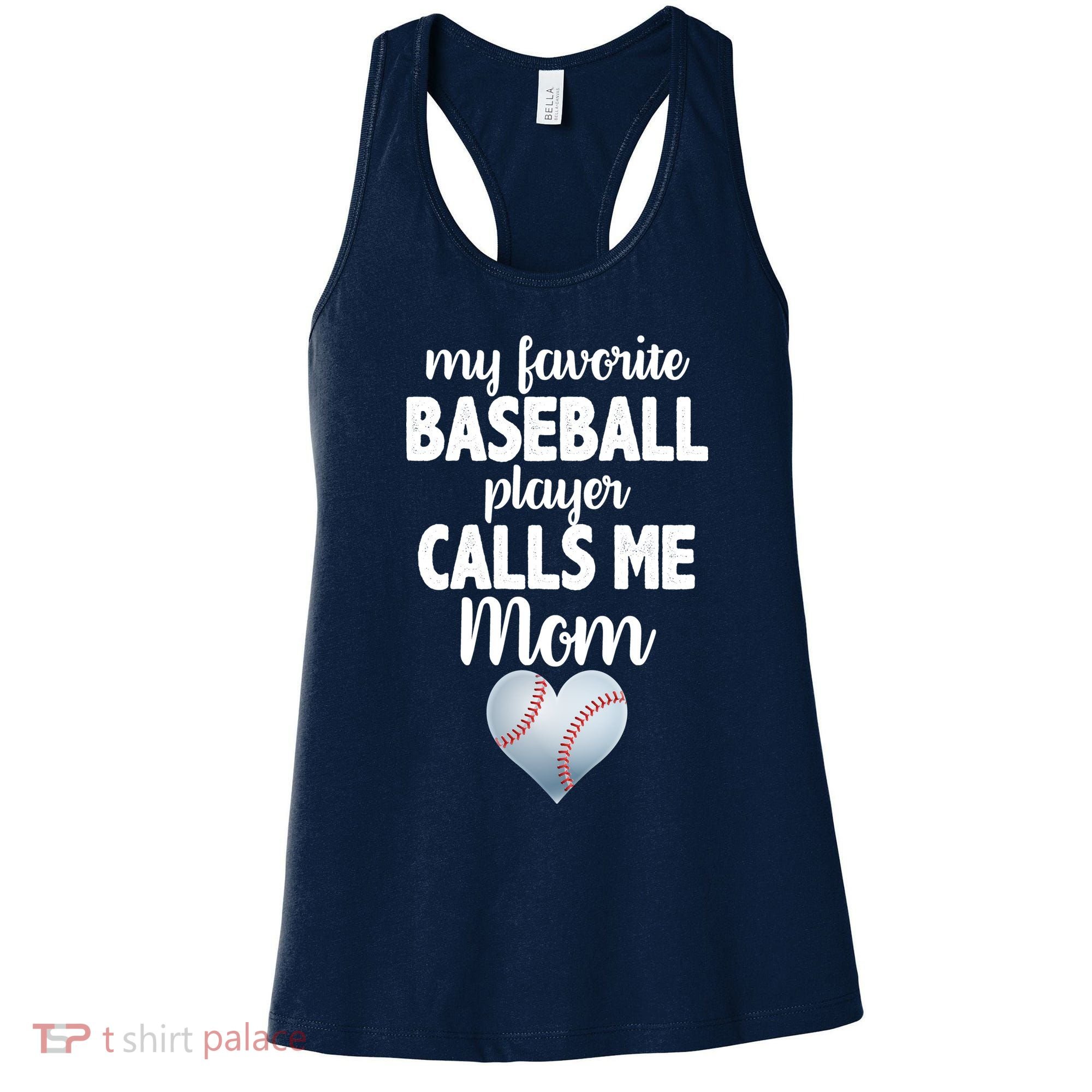 My Favorite Baseball Player Calls Me Mom Women's Tank Top
