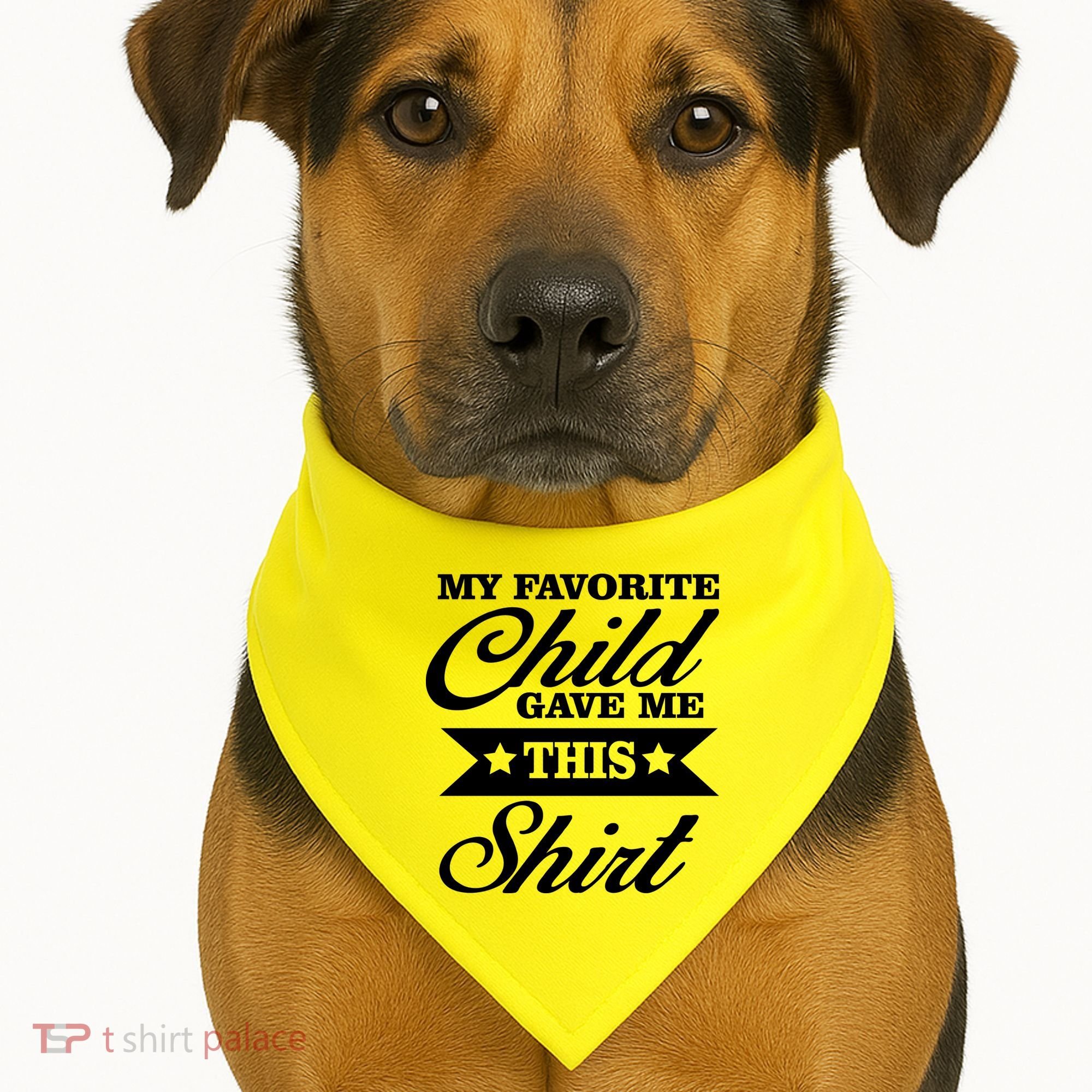 My Favorite Child Gave Me This USA-Made Doggie Bandana