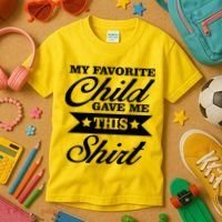 My Favorite Child Gave Me This Kids T-Shirt thumb 3