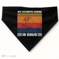 My Favorite Cord Is Gsus USA-Made Doggie Bandana thumb 0