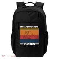 My Favorite Cord Is Gsus Backpack thumb 0