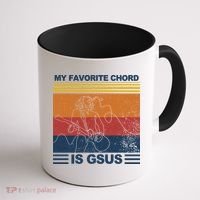 My Favorite Cord Is Gsus Coffee Mug thumb 1