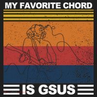 My Favorite Cord Is Gsus Golf Towel thumb 3