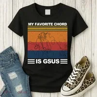 My Favorite Cord Is Gsus Women's T-Shirt thumb 3