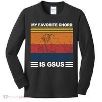 My Favorite Cord Is Gsus Kids Long Sleeve Shirt thumb 0