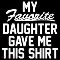 My Favorite Daughter Gave Me This Shirt Mousepad thumb 1
