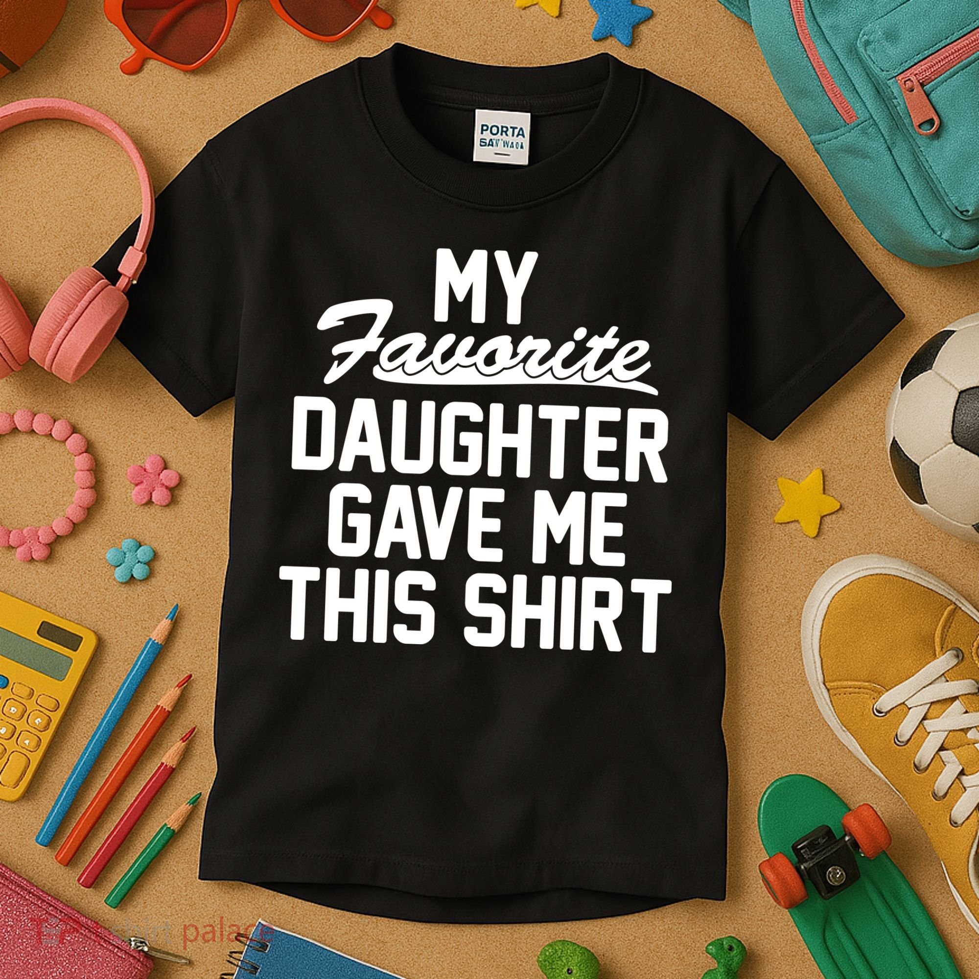 My Favorite Daughter Gave Me This Shirt Kids T-Shirt