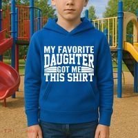 My Favorite Daughter Got Me This Kids Hoodie thumb 2