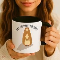 My Favorite Holiday Groundhog Day Coffee Mug thumb 3