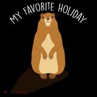 My Favorite Holiday Groundhog Day Women's Tank Top thumb 5