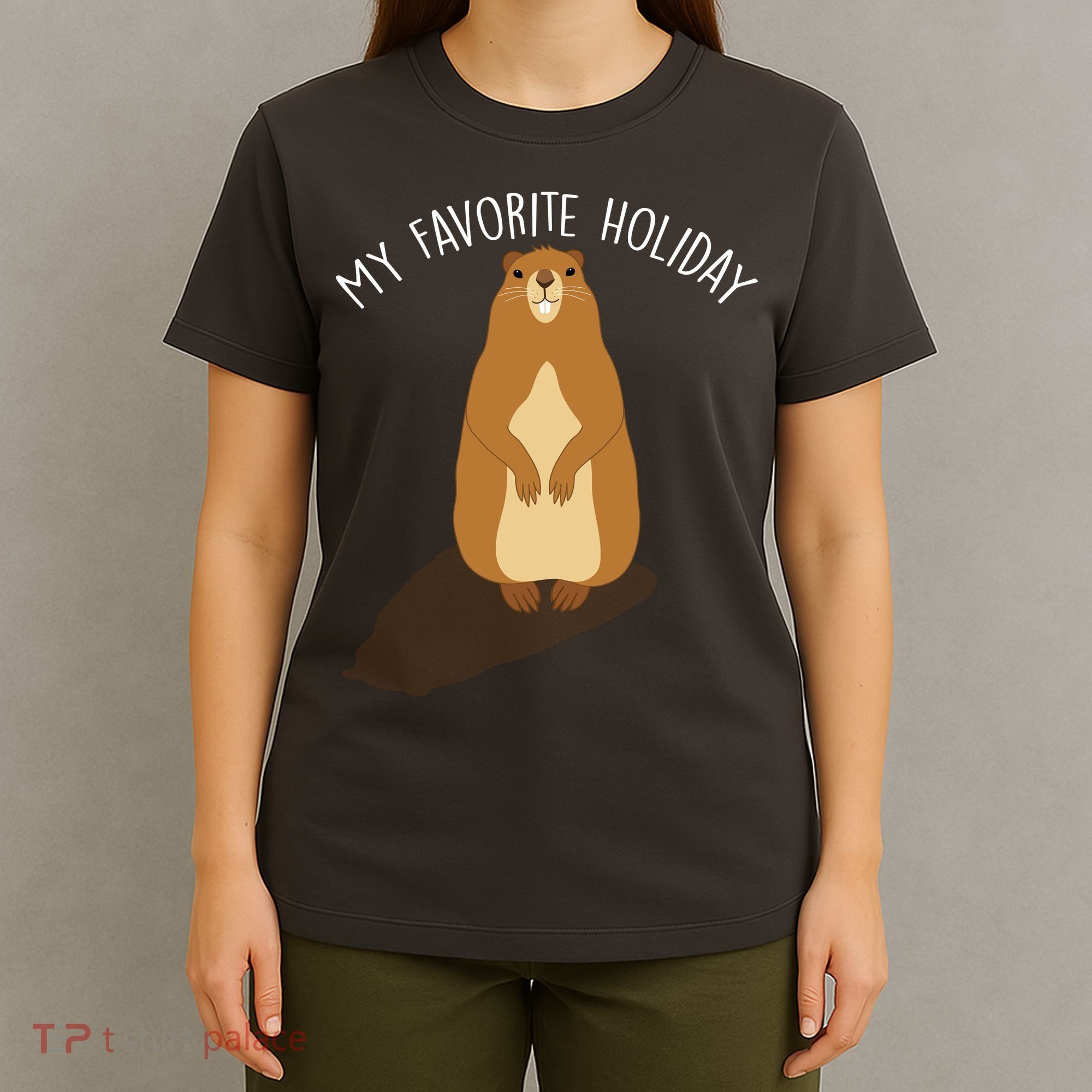 My Favorite Holiday Groundhog Day T-Shirt