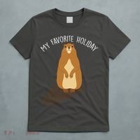 My Favorite Holiday Groundhog Day T-Shirt thumb 5