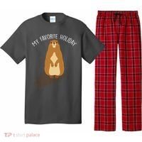 My Favorite Holiday Groundhog Day Pajama Set thumb 0