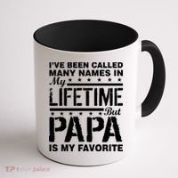 My Favorite Name Is Papa Coffee Mug thumb 1