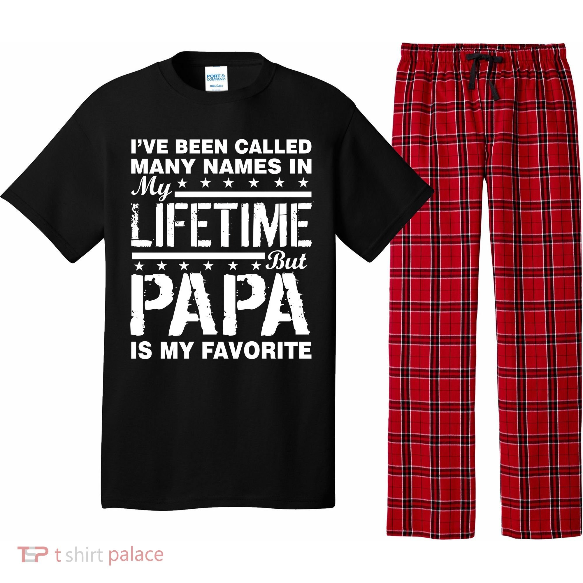 My Favorite Name Is Papa Pajama Set