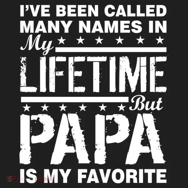 My Favorite Name Is Papa Golf Towel