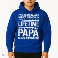 My Favorite Name Is Papa Hoodie thumb 2