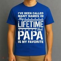 My Favorite Name Is Papa T-Shirt thumb 3