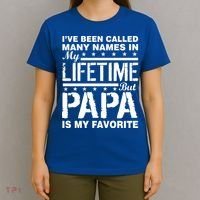 My Favorite Name Is Papa T-Shirt thumb 4
