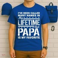 My Favorite Name Is Papa T-Shirt thumb 6