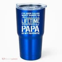 My Favorite Name Is Papa Tumbler thumb 0