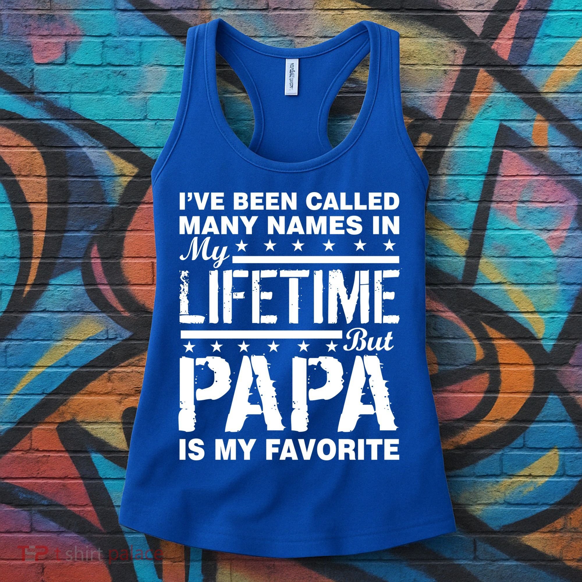 My Favorite Name Is Papa Women's Tank Top