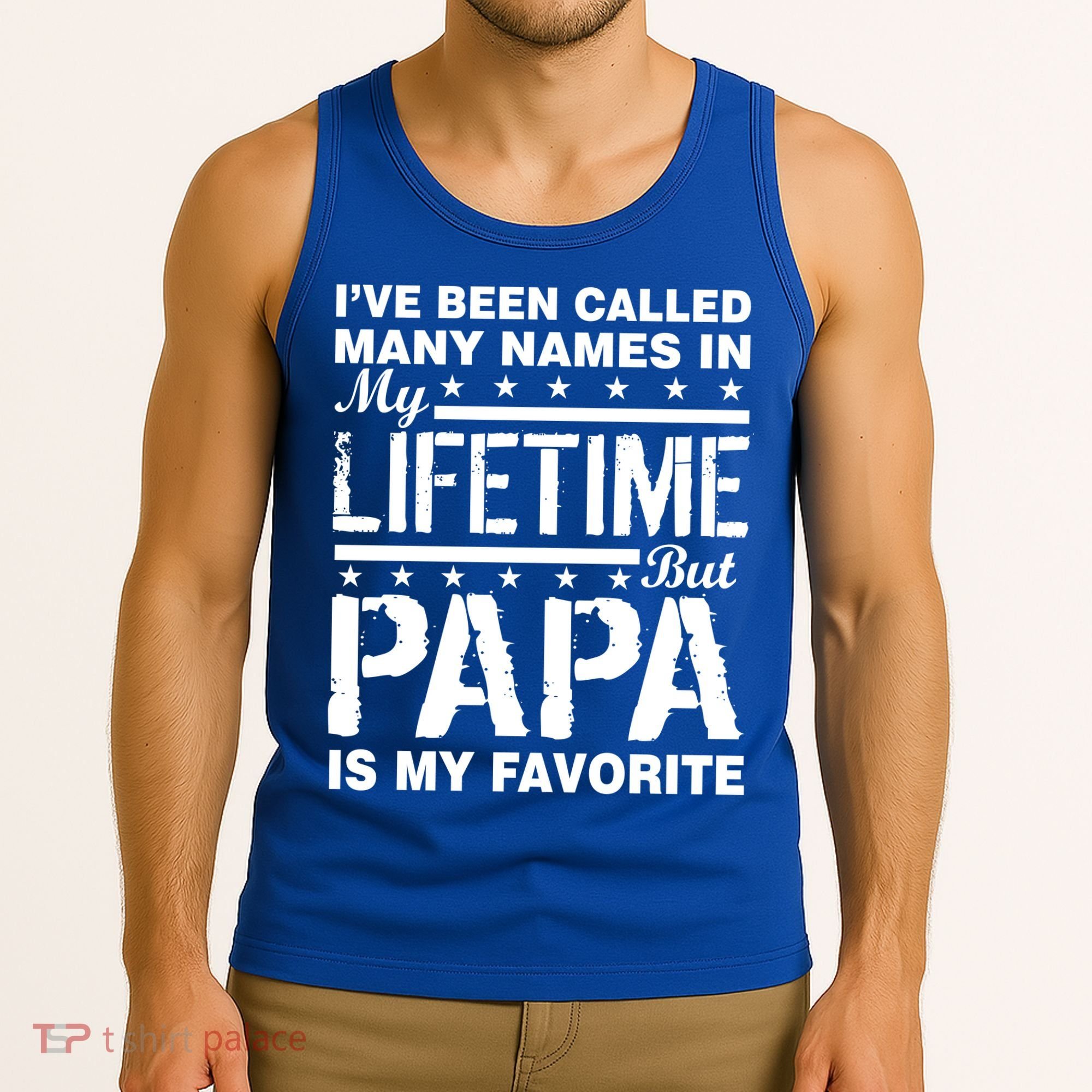 My Favorite Name Is Papa Tank Top