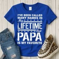 My Favorite Name Is Papa Women's T-Shirt thumb 3