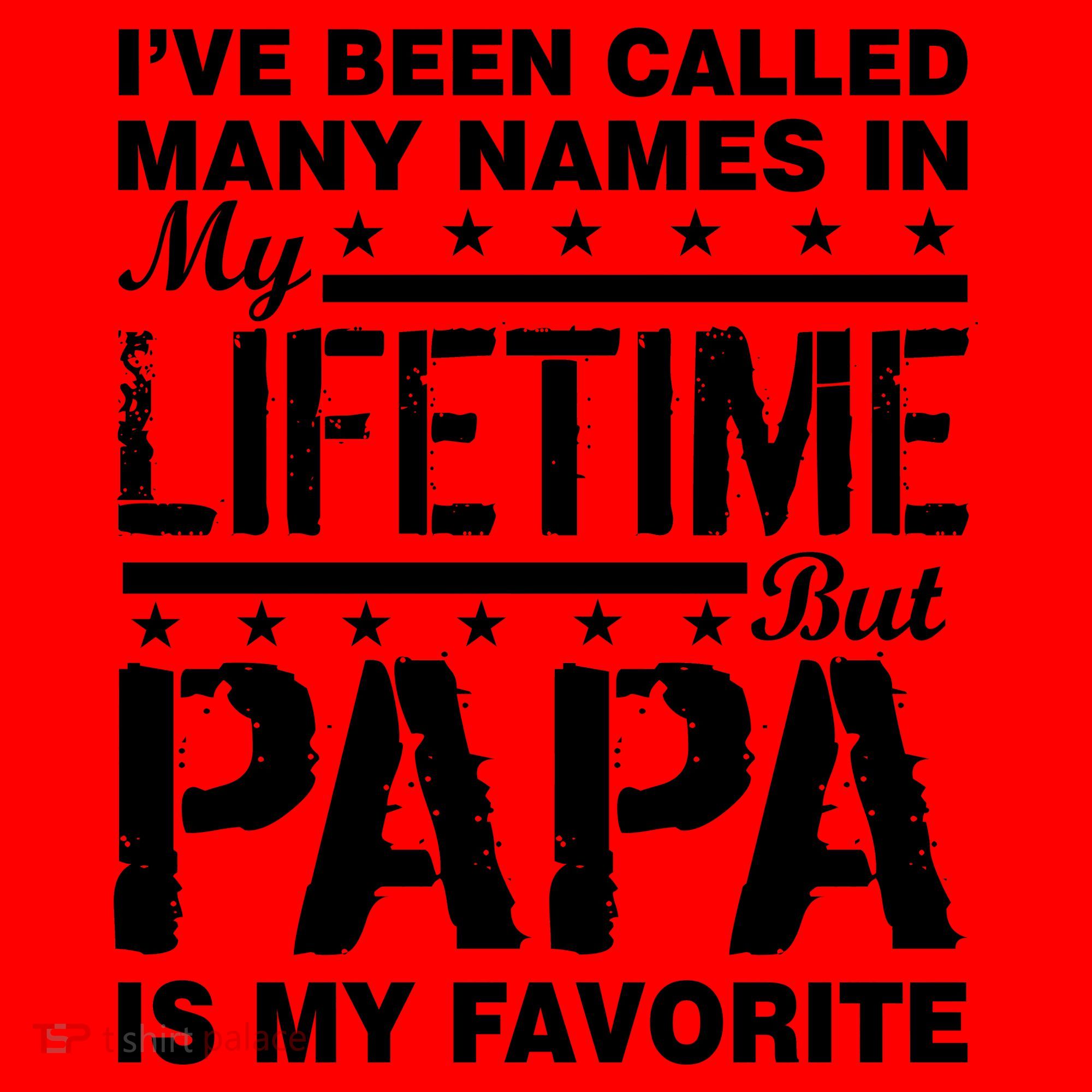 My Favorite Name Is Papa Santa Hat