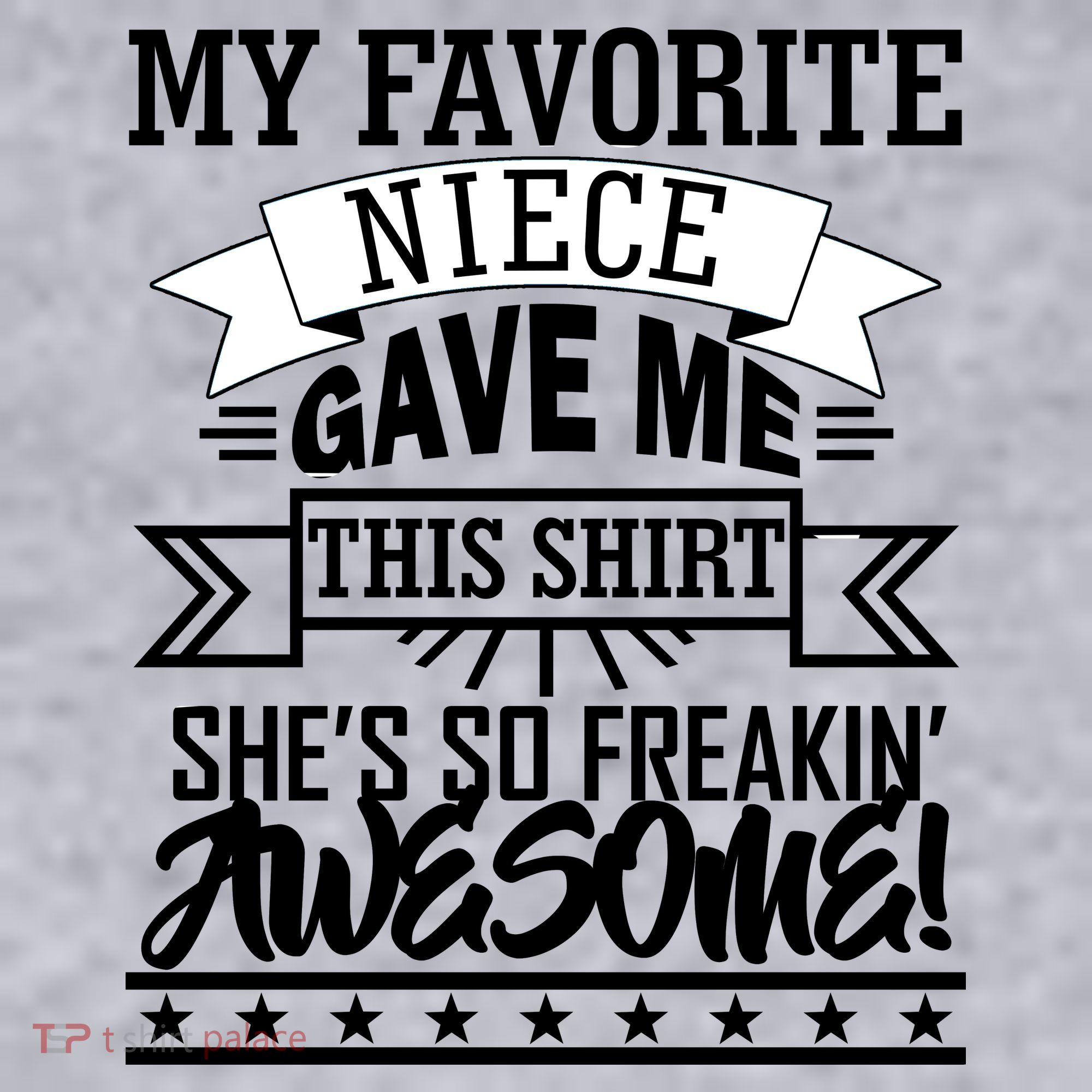 My Favorite Niece Gave Me This Women's Racerback Cropped Tank