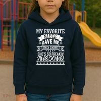 My Favorite Niece Gave Me This Kids Hoodie thumb 3