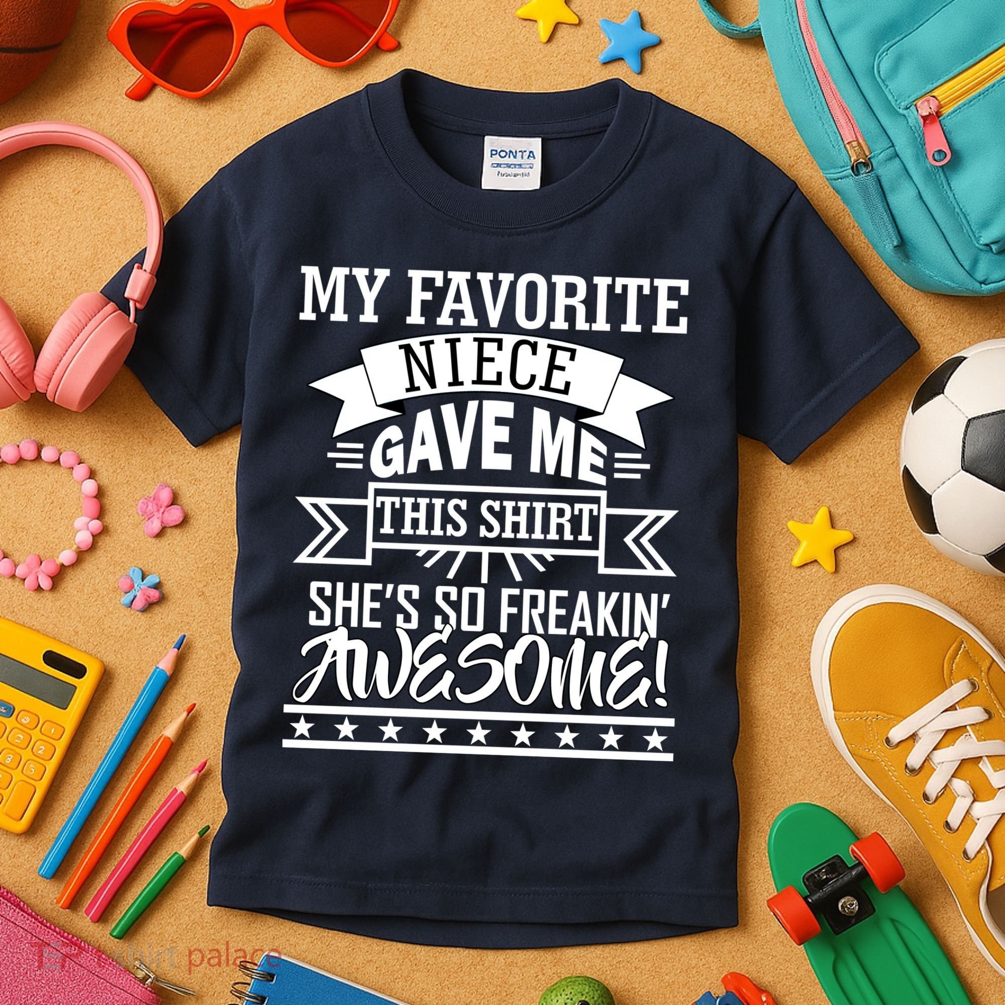 My Favorite Niece Gave Me This Kids T-Shirt