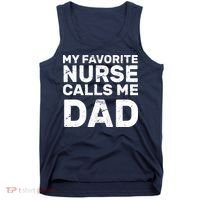 My Favorite Nurse Call Me Dad Tank Top thumb 0