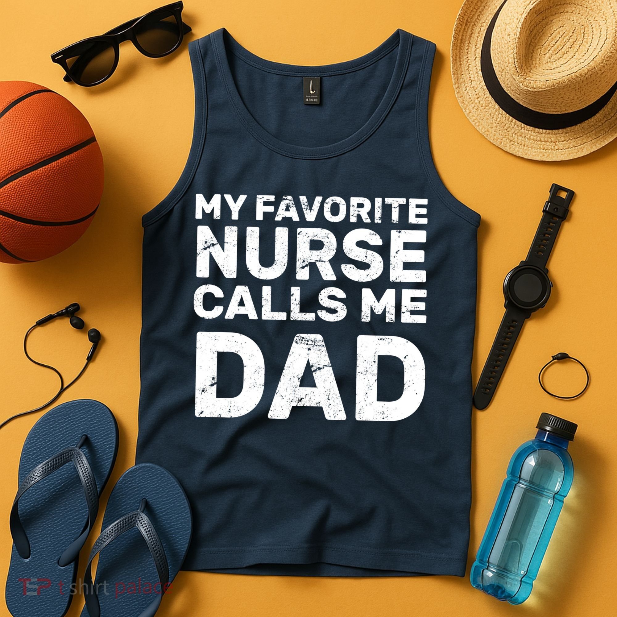 My Favorite Nurse Call Me Dad Tank Top