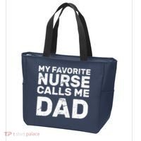 My Favorite Nurse Call Me Dad Tote Bag thumb 3
