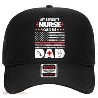 My Favorite Nurse Calls Me Dad Support Frontline Hat thumb 0