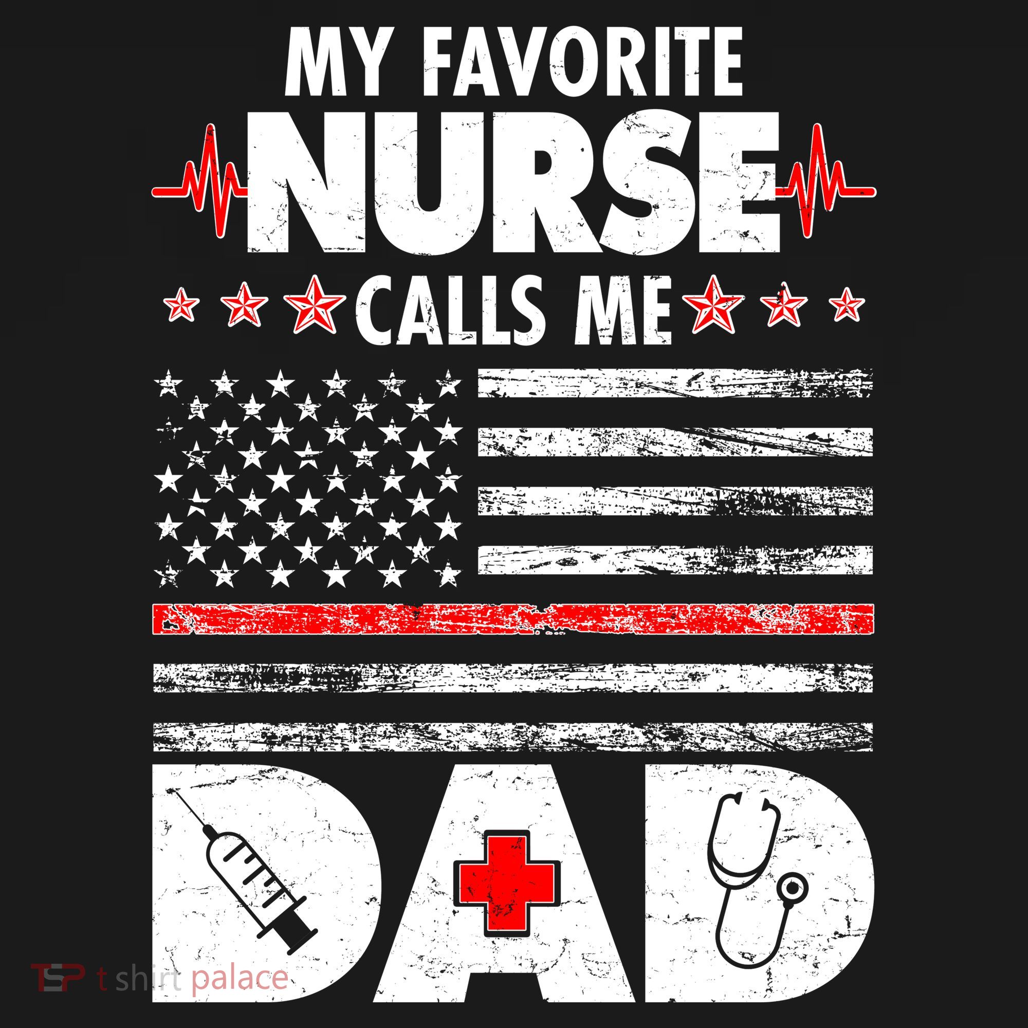My Favorite Nurse Calls Me Dad Support Frontline Visor
