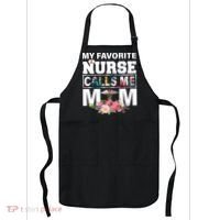 My Favorite Nurse Calls Me Mom Apron thumb 0