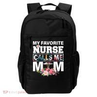 My Favorite Nurse Calls Me Mom Backpack thumb 0