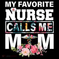 My Favorite Nurse Calls Me Mom Mousepad thumb 1