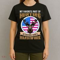 My Favorite Part of Hunting is Seeing God's Handiwork T-Shirt thumb 4