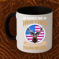 My Favorite Part of Hunting is Seeing God's Handiwork Coffee Mug thumb 2