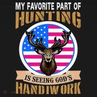 My Favorite Part of Hunting is Seeing God's Handiwork Mousepad thumb 1
