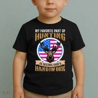My Favorite Part of Hunting is Seeing God's Handiwork Toddler T-Shirt thumb 2